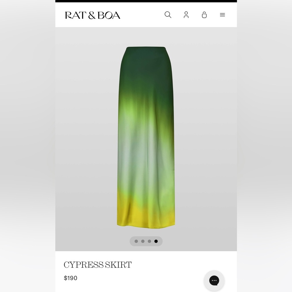 Rat & Boa cypress skirt